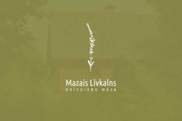 Corporate logo for holiday cottage Mazais Līvkalns