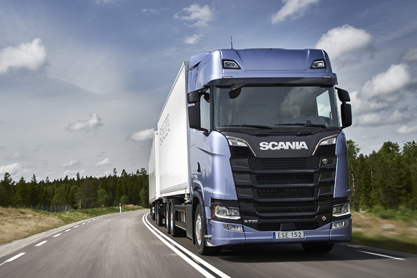 Interactive game for the new generation’s Scania test days