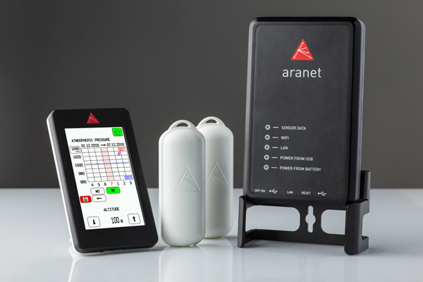 Gaisa kvalitātes sensora Aranet foto