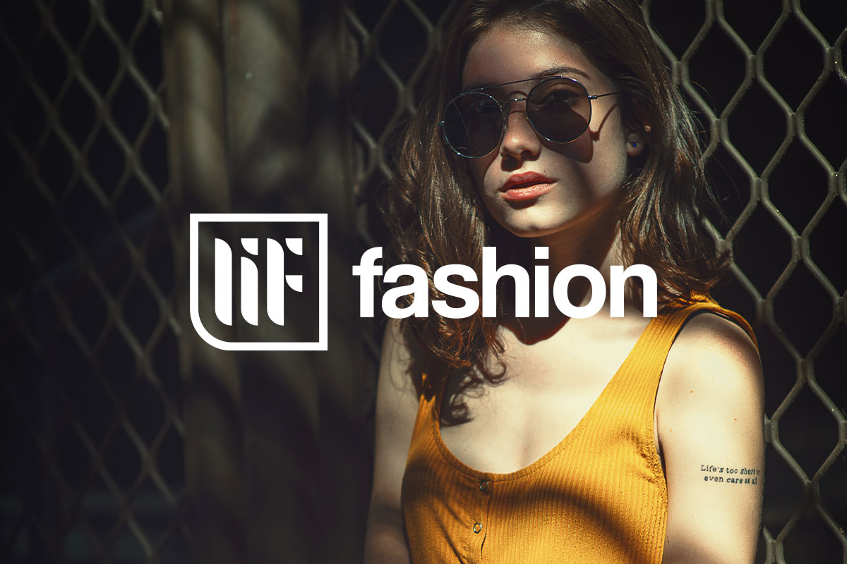 Lif Fashion jaunais logotips